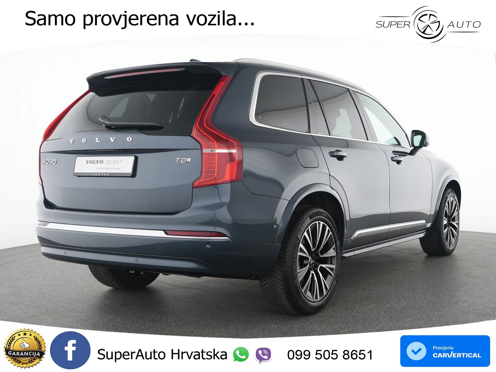 Volvo XC90 2.0 T8 AWD Automatic LED+GR SJED+ACC
