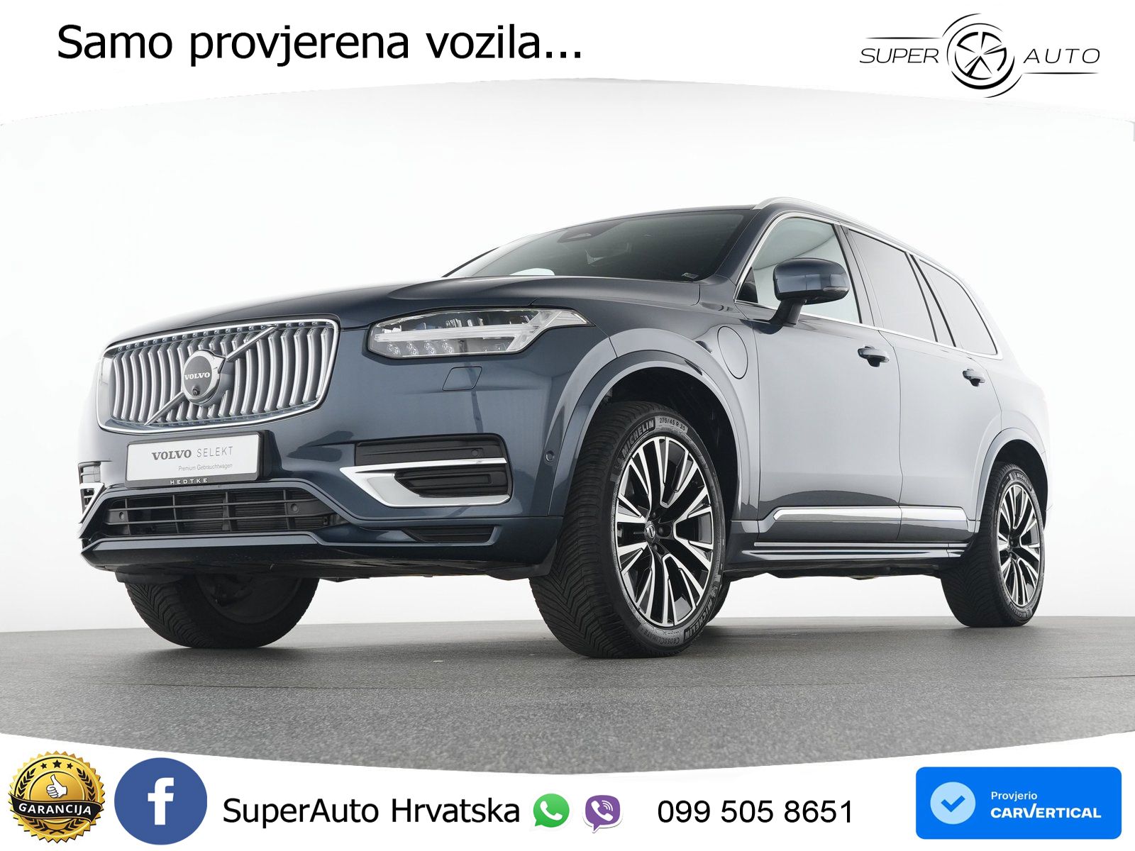 Volvo XC90 2.0 T8 AWD Automatic LED+GR SJED+ACC