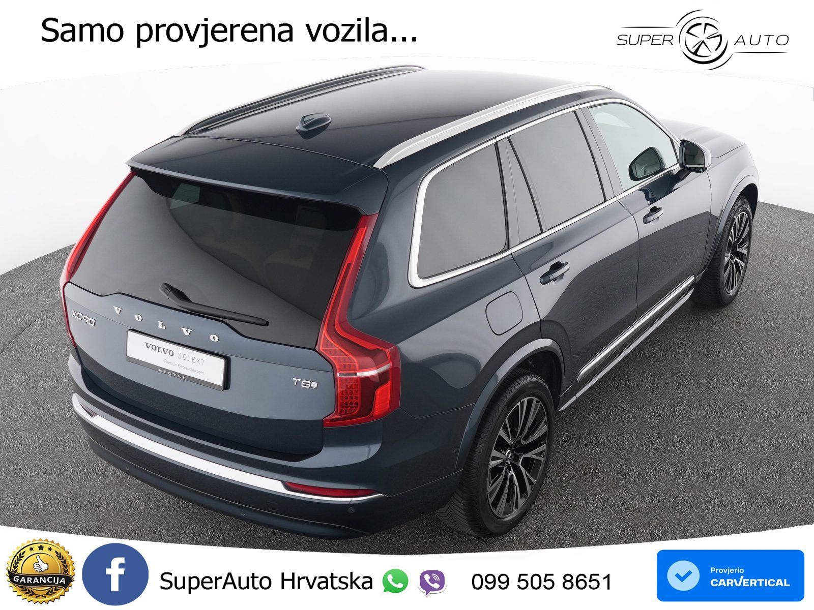 Volvo XC90 2.0 T8 AWD Automatic LED+GR SJED+ACC