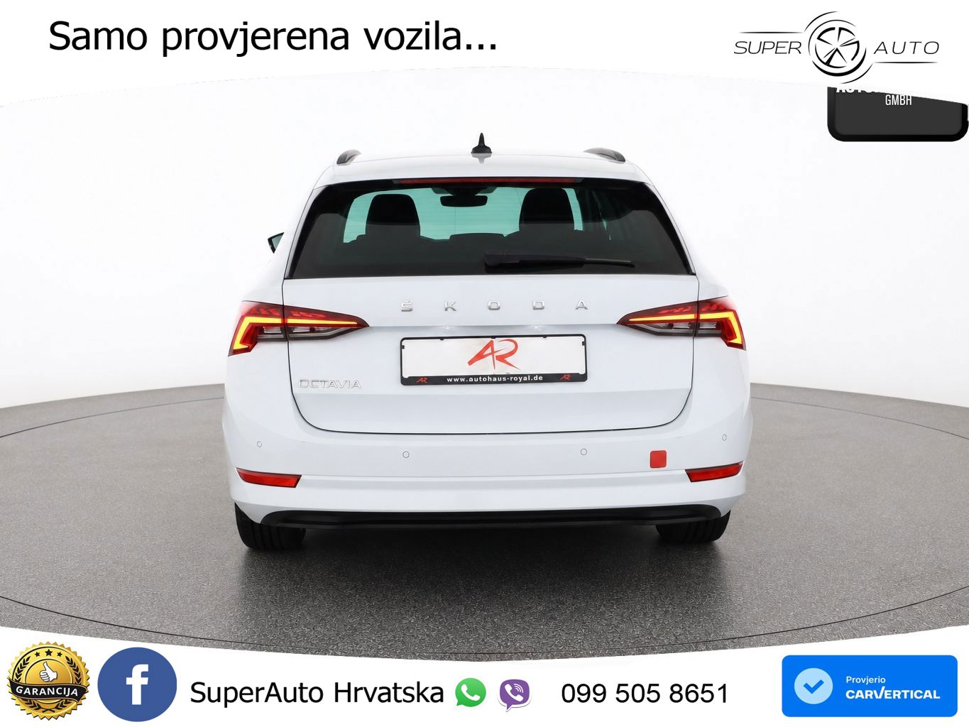 Škoda Octavia Combi 2.0 TDI (150 KS) DSG LED+GR SJED+ACC