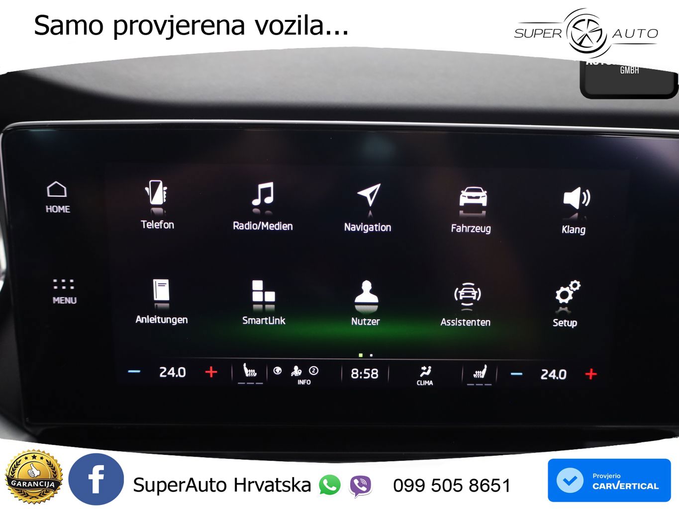 Škoda Octavia Combi 2.0 TDI (150 KS) DSG LED+GR SJED+ACC