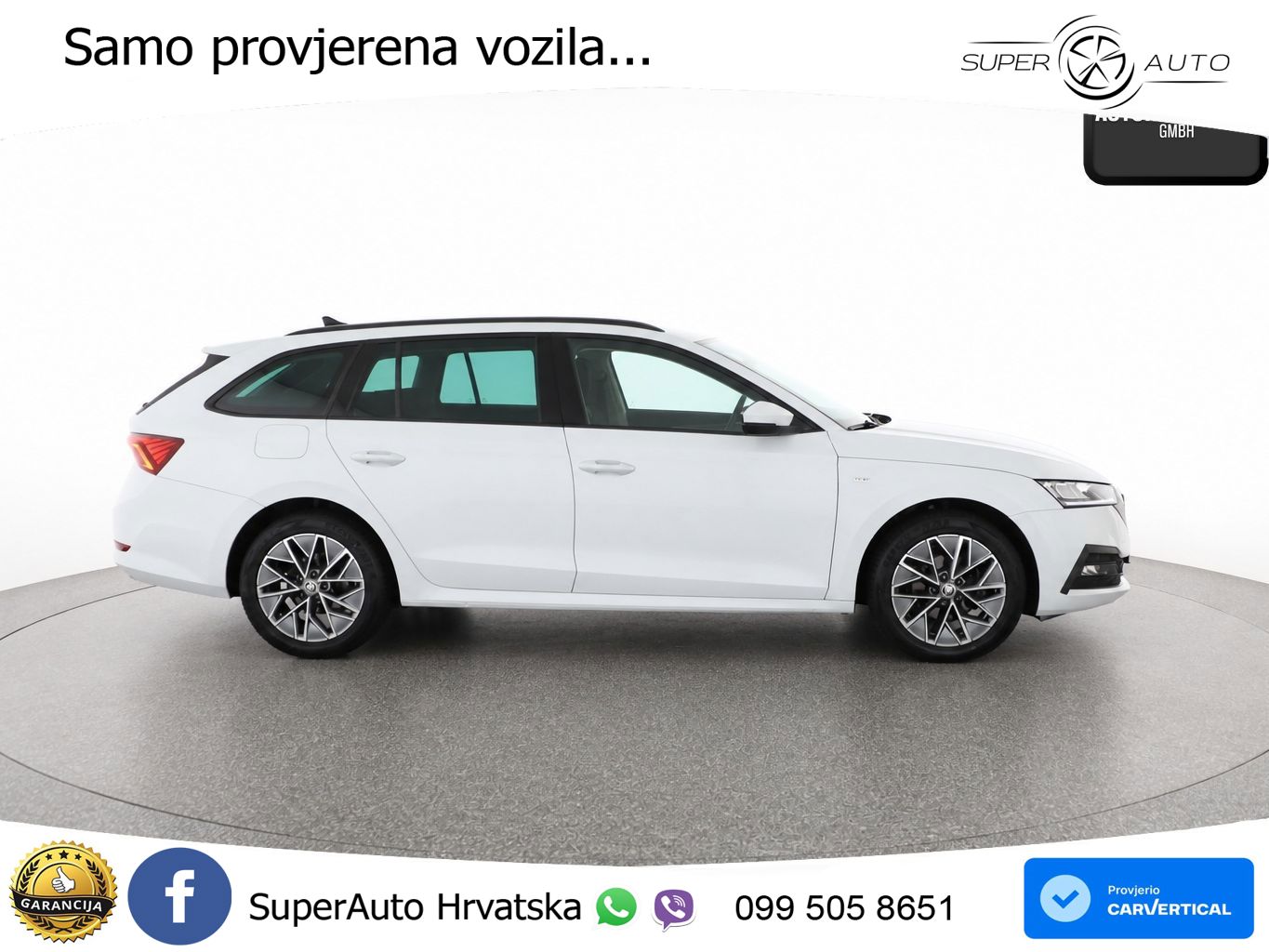 Škoda Octavia Combi 2.0 TDI (150 KS) DSG LED+GR SJED+ACC