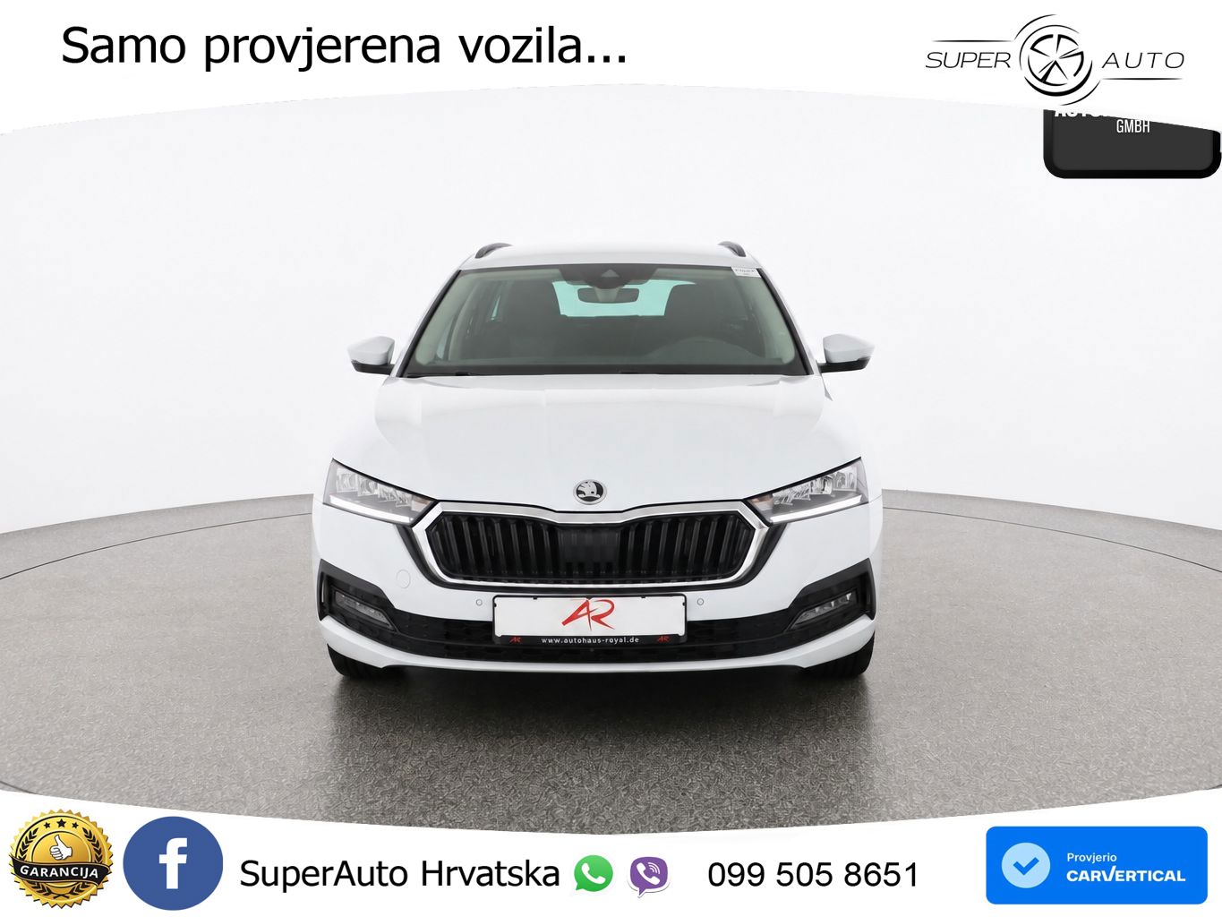 Škoda Octavia Combi 2.0 TDI (150 KS) DSG LED+GR SJED+ACC