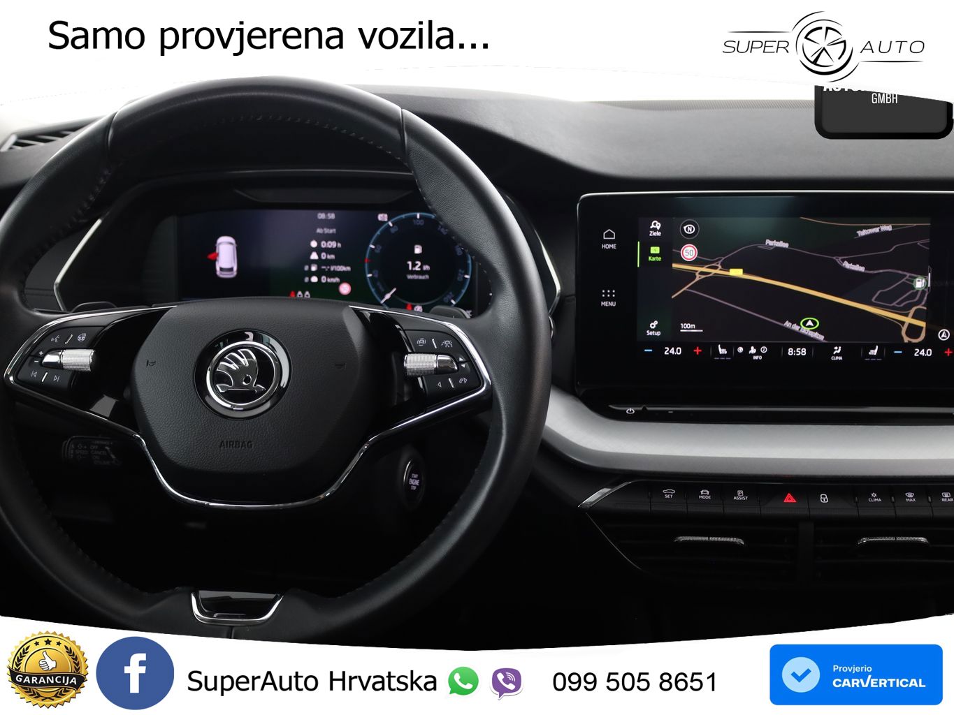 Škoda Octavia Combi 2.0 TDI (150 KS) DSG LED+GR SJED+ACC