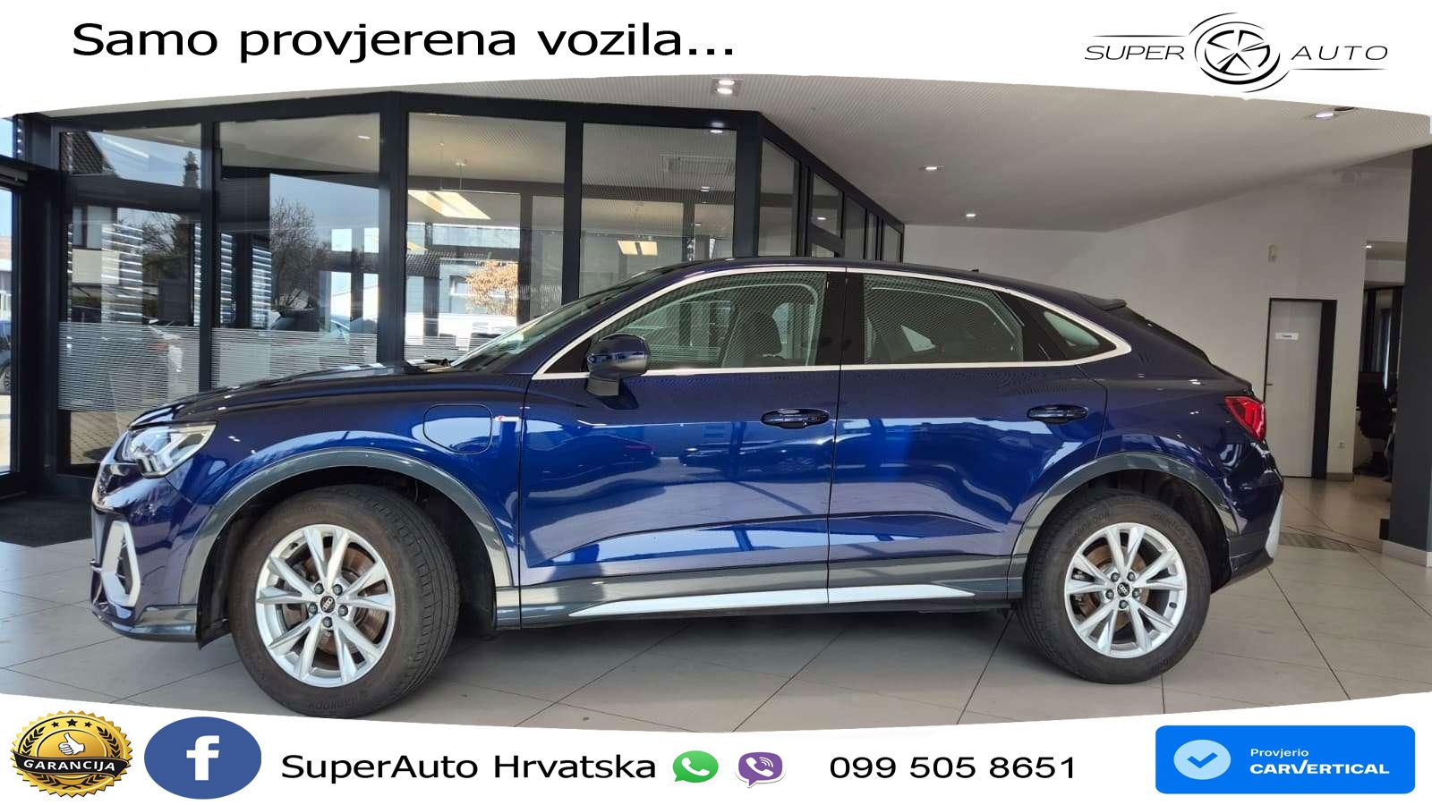 Audi Q3 Sportback 45 TFSIe (245 KS) S tronic S line LED+GR SJED+ACC