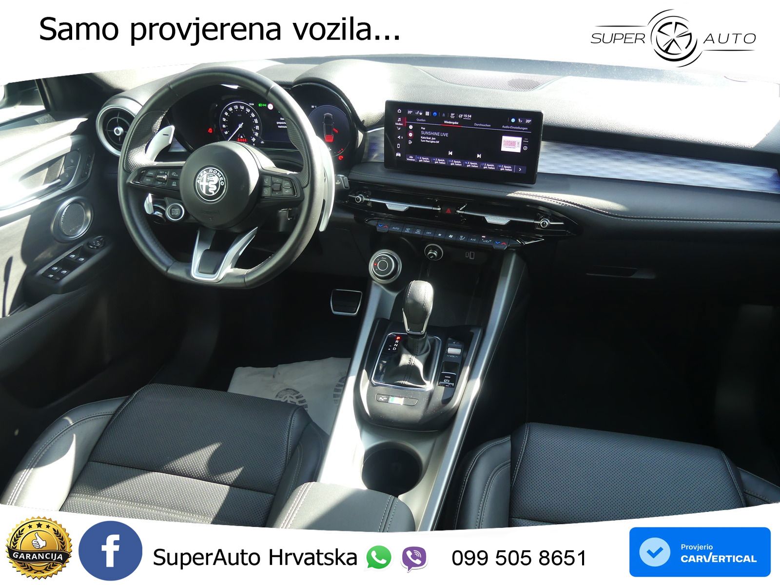 Alfa Romeo Tonale 1.5 Turbo (130 KS) 48V-Hybrid TCT LED+GR SJED+ACC