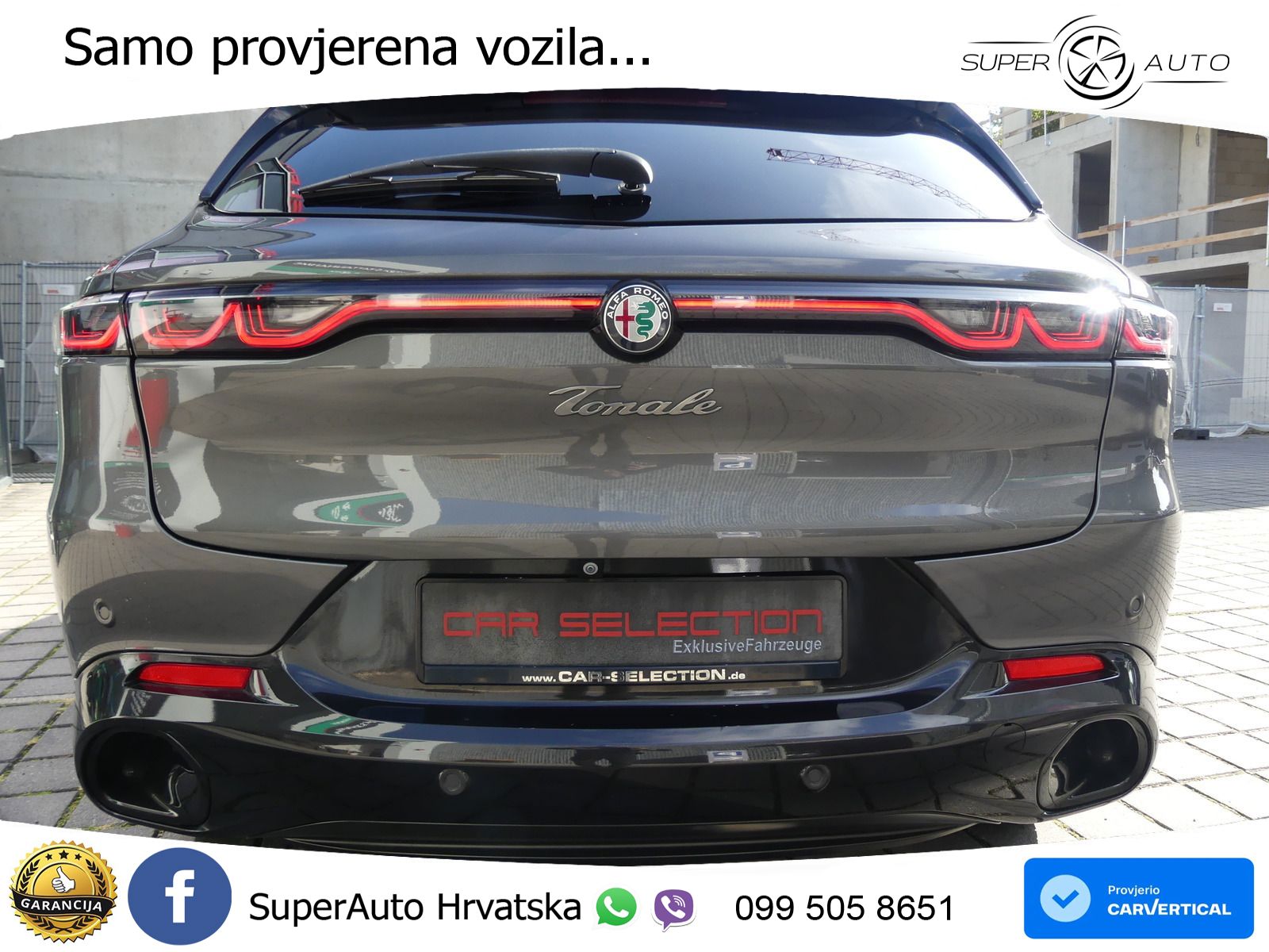 Alfa Romeo Tonale 1.5 Turbo (130 KS) 48V-Hybrid TCT LED+GR SJED+ACC
