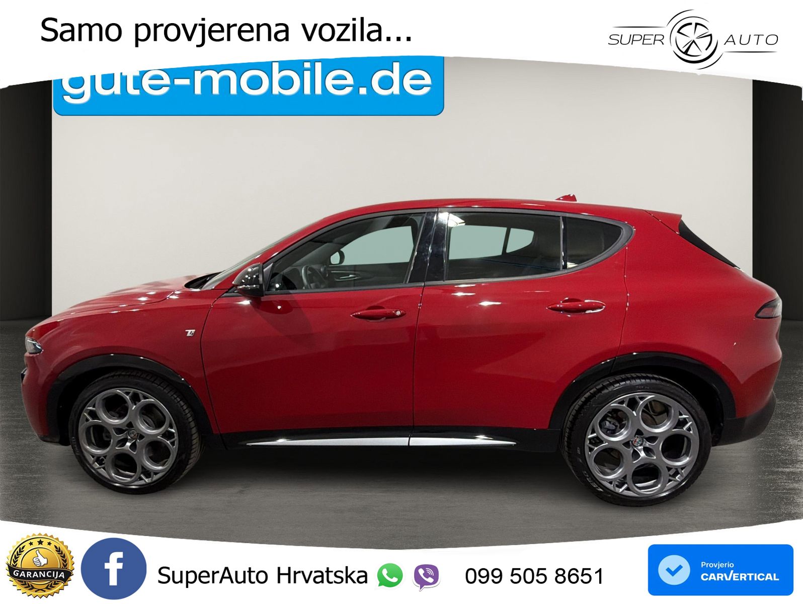 Alfa Romeo Tonale 1.5 VGT (160 KS) 48V-Hybrid TCT LED+GR SJED+ACC