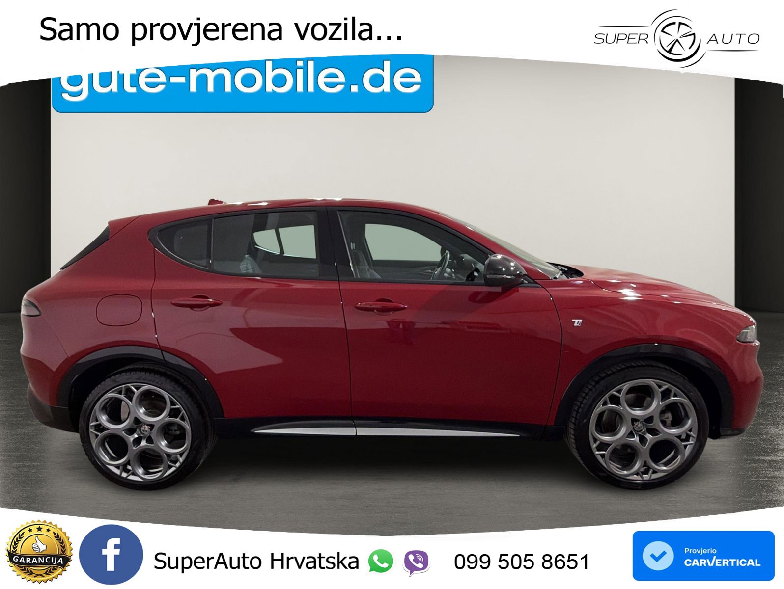 Alfa Romeo Tonale 1.5 VGT (160 KS) 48V-Hybrid TCT LED+GR SJED+ACC