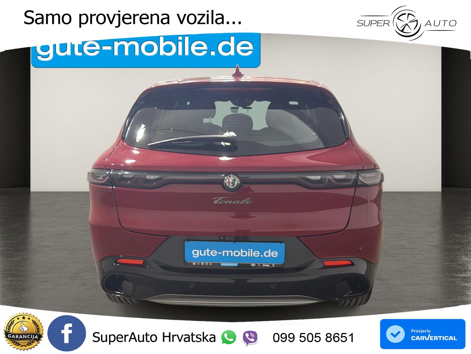 Alfa Romeo Tonale 1.5 VGT (160 KS) 48V-Hybrid TCT LED+GR SJED+ACC
