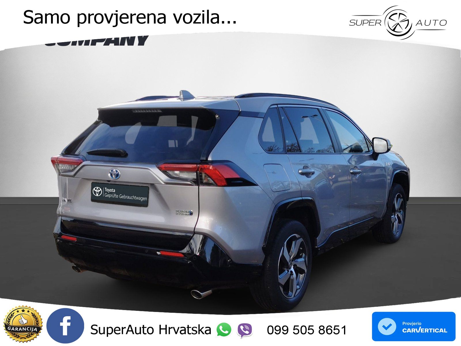 Toyota RAV4 2.5 D-4S (306 KS) Hybrid AWD-i e-CVT LED+GR SJED+ACC