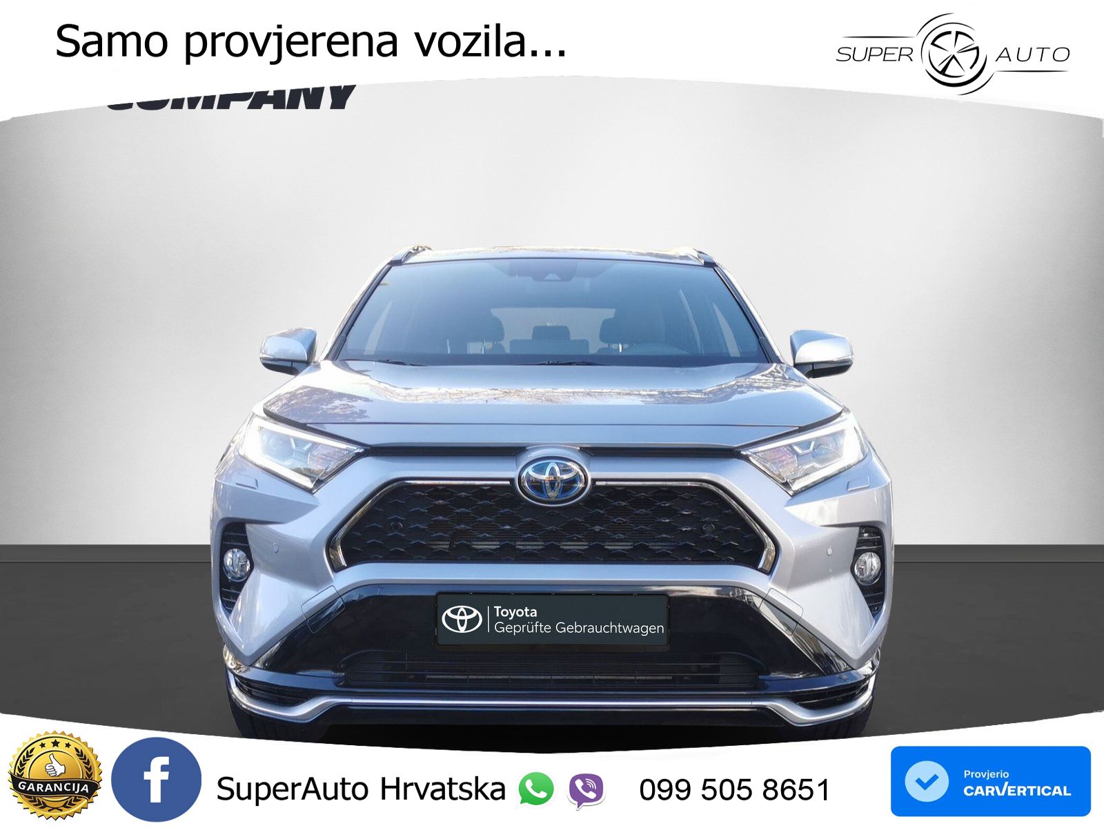 Toyota RAV4 2.5 D-4S (306 KS) Hybrid AWD-i e-CVT LED+GR SJED+ACC