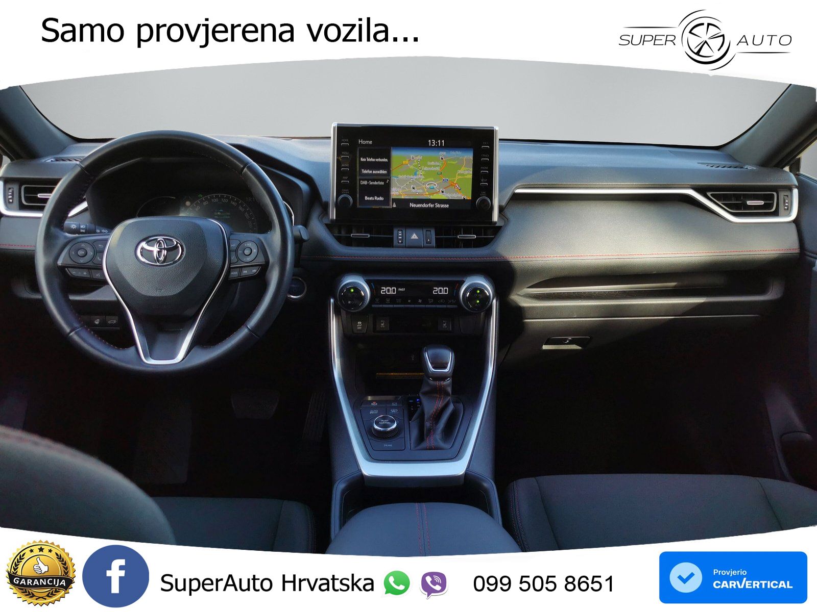 Toyota RAV4 2.5 D-4S (306 KS) Hybrid AWD-i e-CVT LED+GR SJED+ACC
