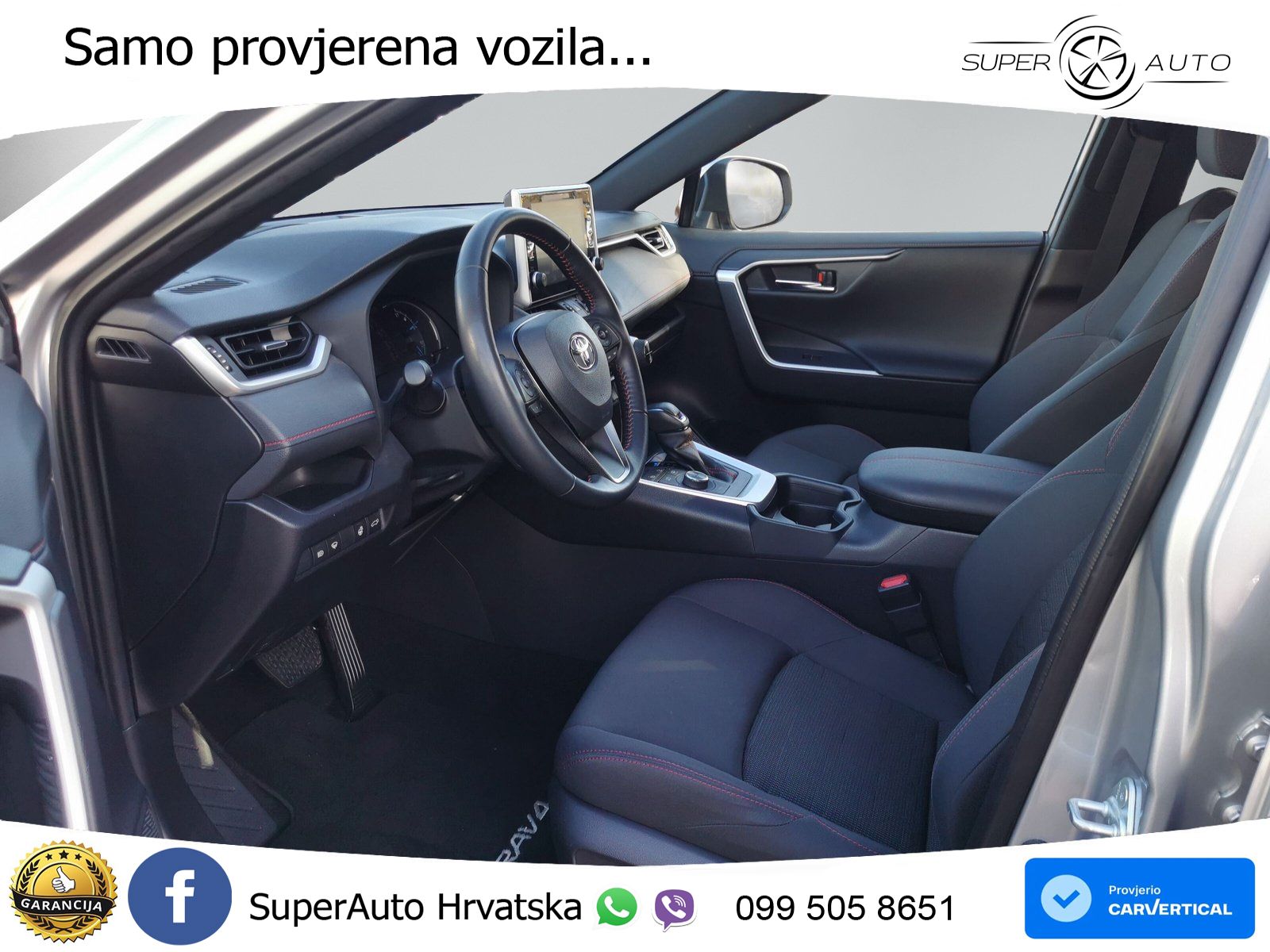 Toyota RAV4 2.5 D-4S (306 KS) Hybrid AWD-i e-CVT LED+GR SJED+ACC