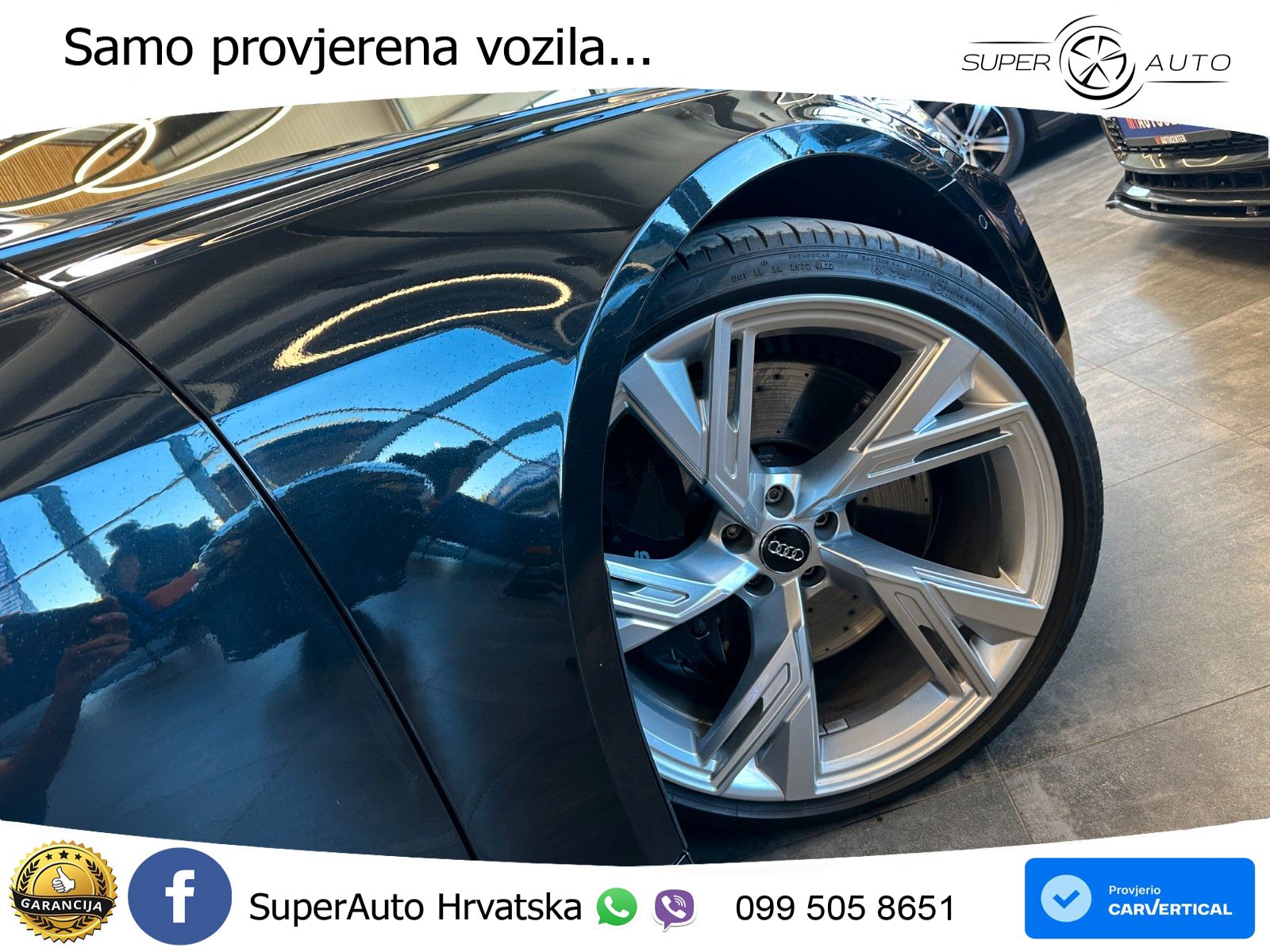 Audi RS6 Avant 4.0 TFSI V8 (600 KS) quattro Tiptronic ZRAČNI+ACC+GR SJED+KAM+PANO