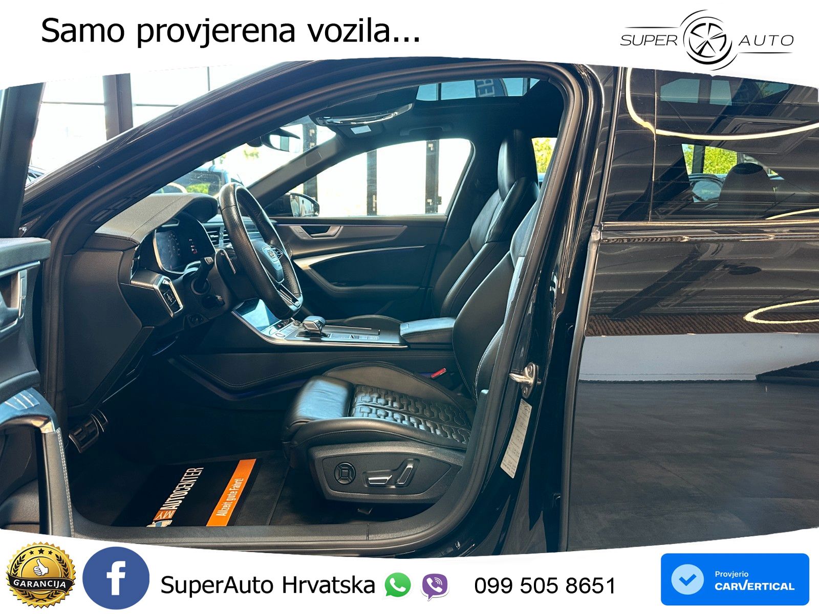 Audi RS6 Avant 4.0 TFSI V8 (600 KS) quattro Tiptronic ZRAČNI+ACC+GR SJED+KAM+PANO