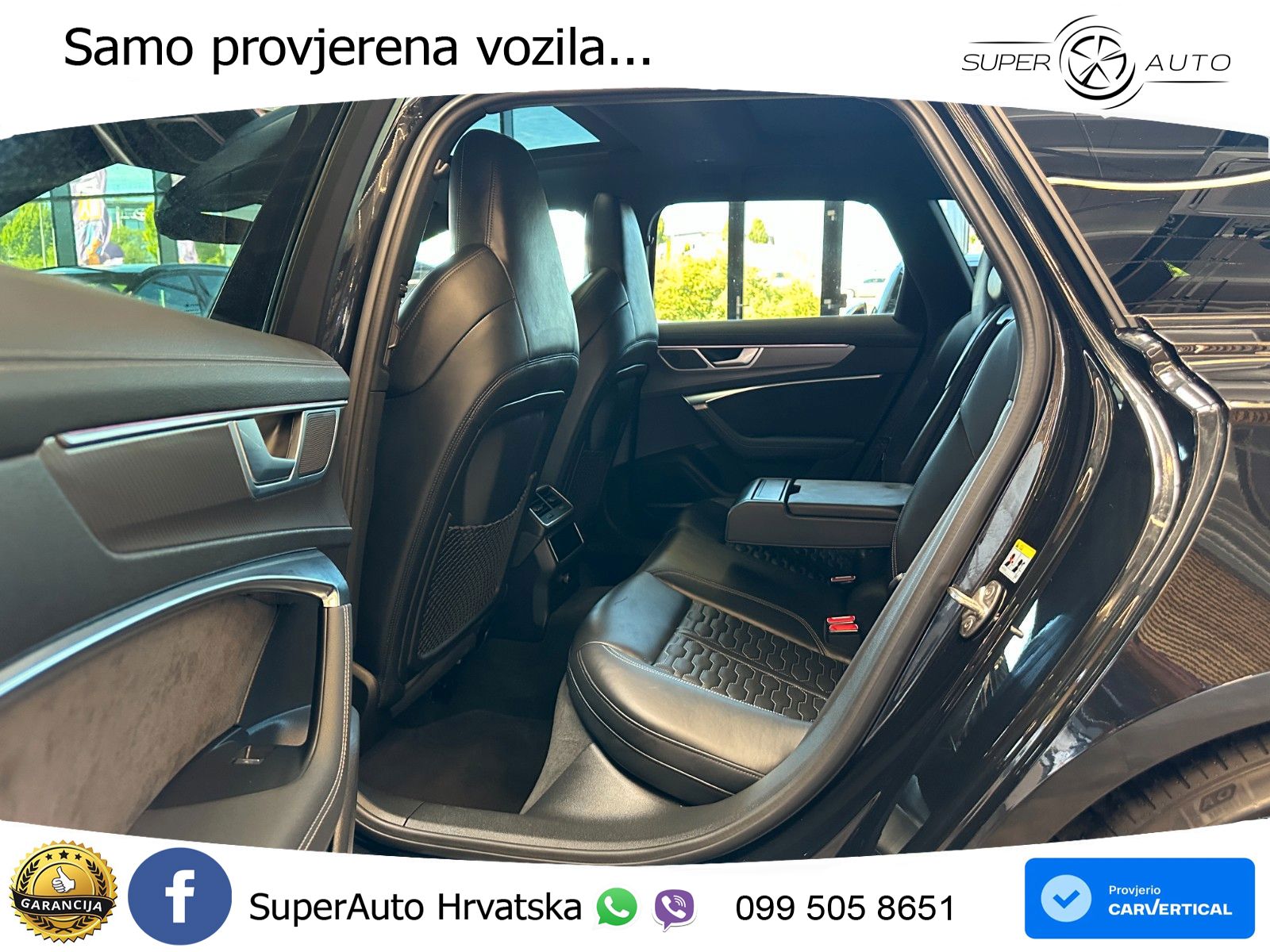 Audi RS6 Avant 4.0 TFSI V8 (600 KS) quattro Tiptronic ZRAČNI+ACC+GR SJED+KAM+PANO