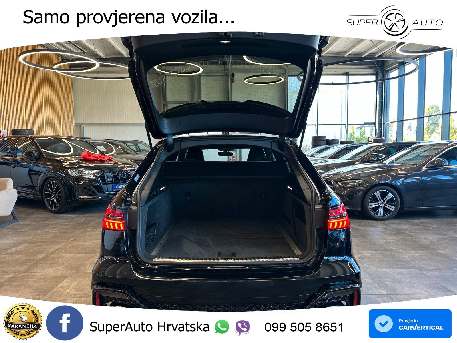 Audi RS6 Avant 4.0 TFSI V8 (600 KS) quattro Tiptronic ZRAČNI+ACC+GR SJED+KAM+PANO
