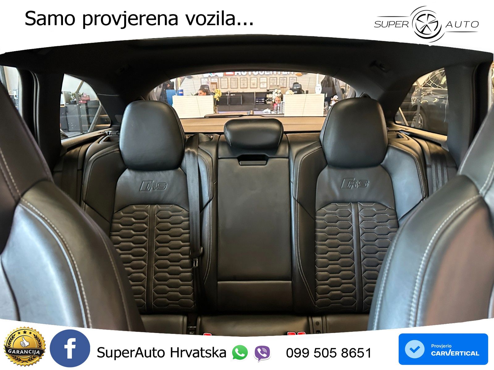 Audi RS6 Avant 4.0 TFSI V8 (600 KS) quattro Tiptronic ZRAČNI+ACC+GR SJED+KAM+PANO