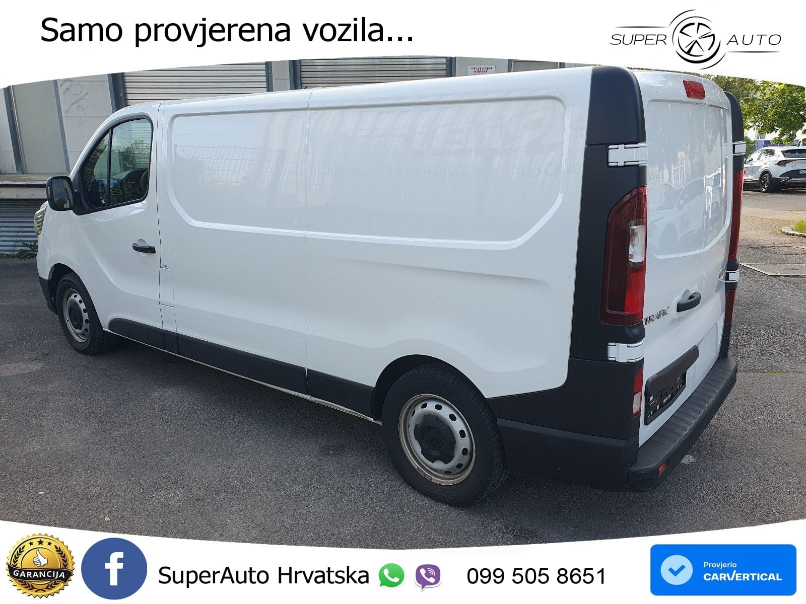 Renault Trafic 2.0 dCi Kasten L2 *Klima / Euro 6* 110 KS