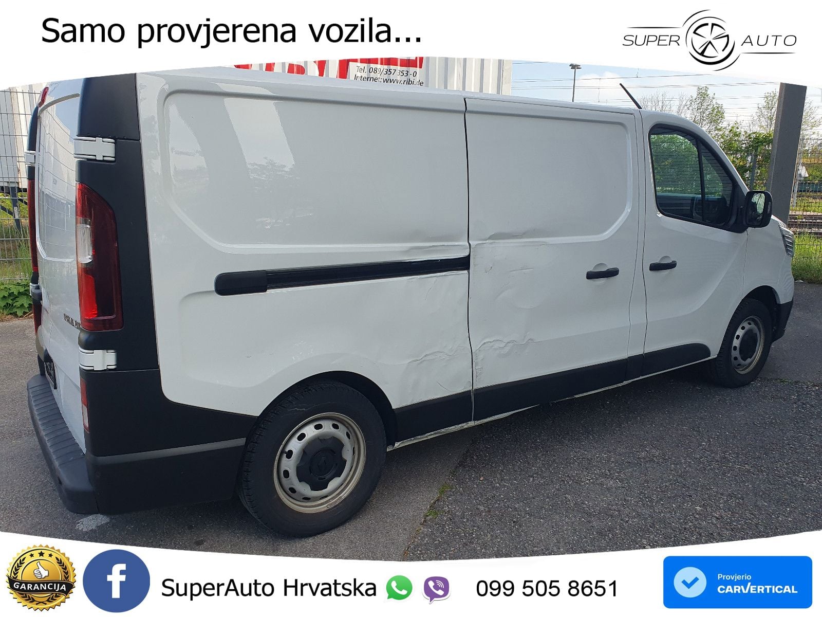 Renault Trafic 2.0 dCi Kasten L2 *Klima / Euro 6* 110 KS