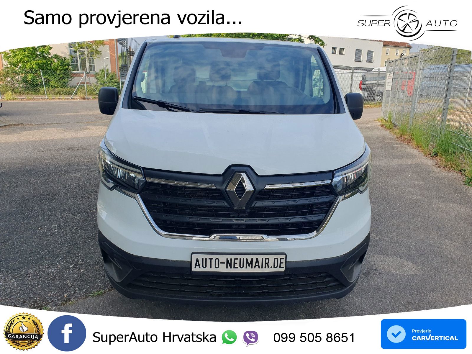 Renault Trafic 2.0 dCi Kasten L2 *Klima / Euro 6* 110 KS