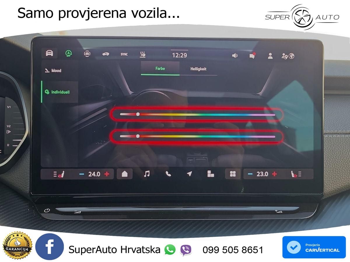 Škoda Octavia Combi 2.0 TDI (150 KS) DSG SportLine MATRIX+GR SJED+KAM