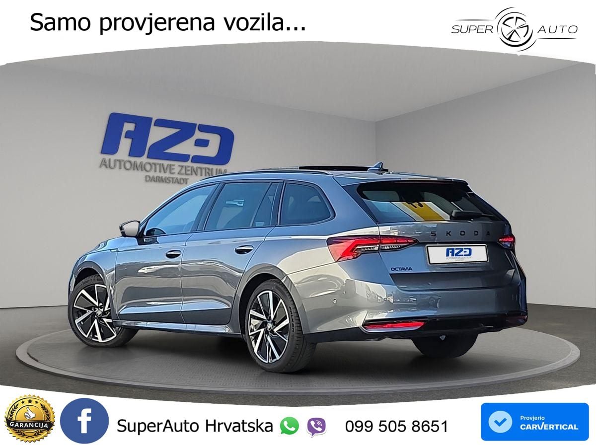 Škoda Octavia Combi 2.0 TDI (150 KS) DSG SportLine MATRIX+GR SJED+KAM