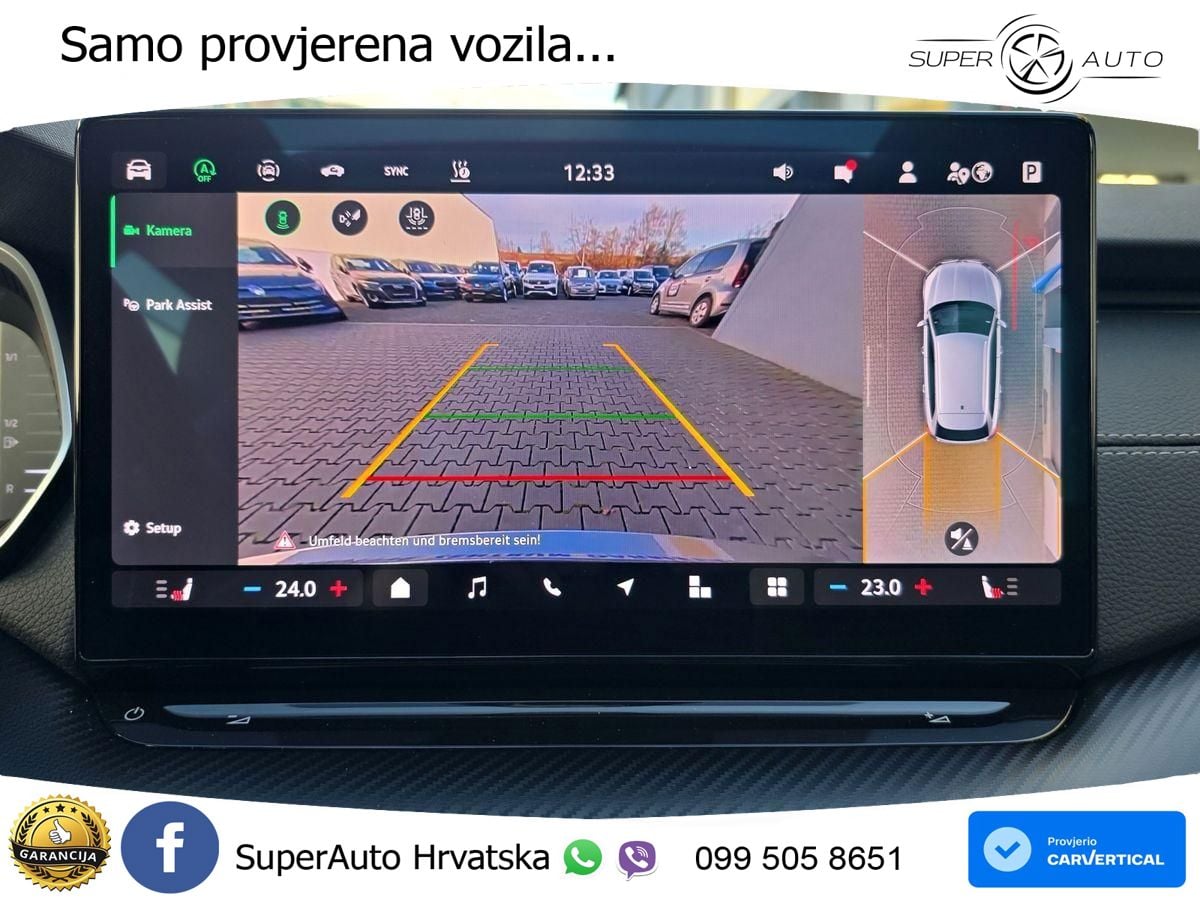 Škoda Octavia Combi 2.0 TDI (150 KS) DSG SportLine MATRIX+GR SJED+KAM