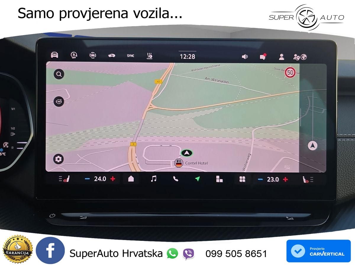 Škoda Octavia Combi 2.0 TDI (150 KS) DSG SportLine MATRIX+GR SJED+KAM