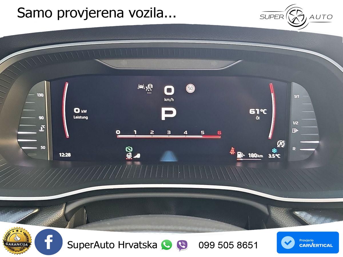 Škoda Octavia Combi 2.0 TDI (150 KS) DSG SportLine MATRIX+GR SJED+KAM