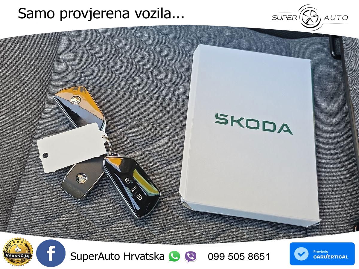 Škoda Octavia Combi 2.0 TDI (150 KS) DSG SportLine MATRIX+GR SJED+KAM