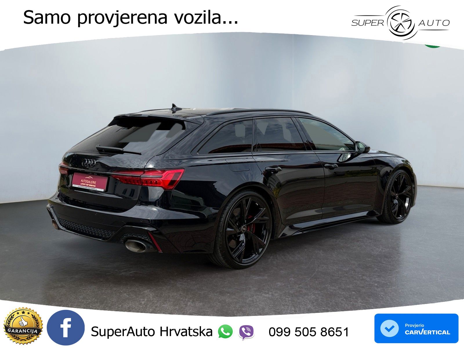 Audi RS6 Avant 4.0 TFSI V8 (600 KS) quattro Tiptronic LED+GR SJED+ACC