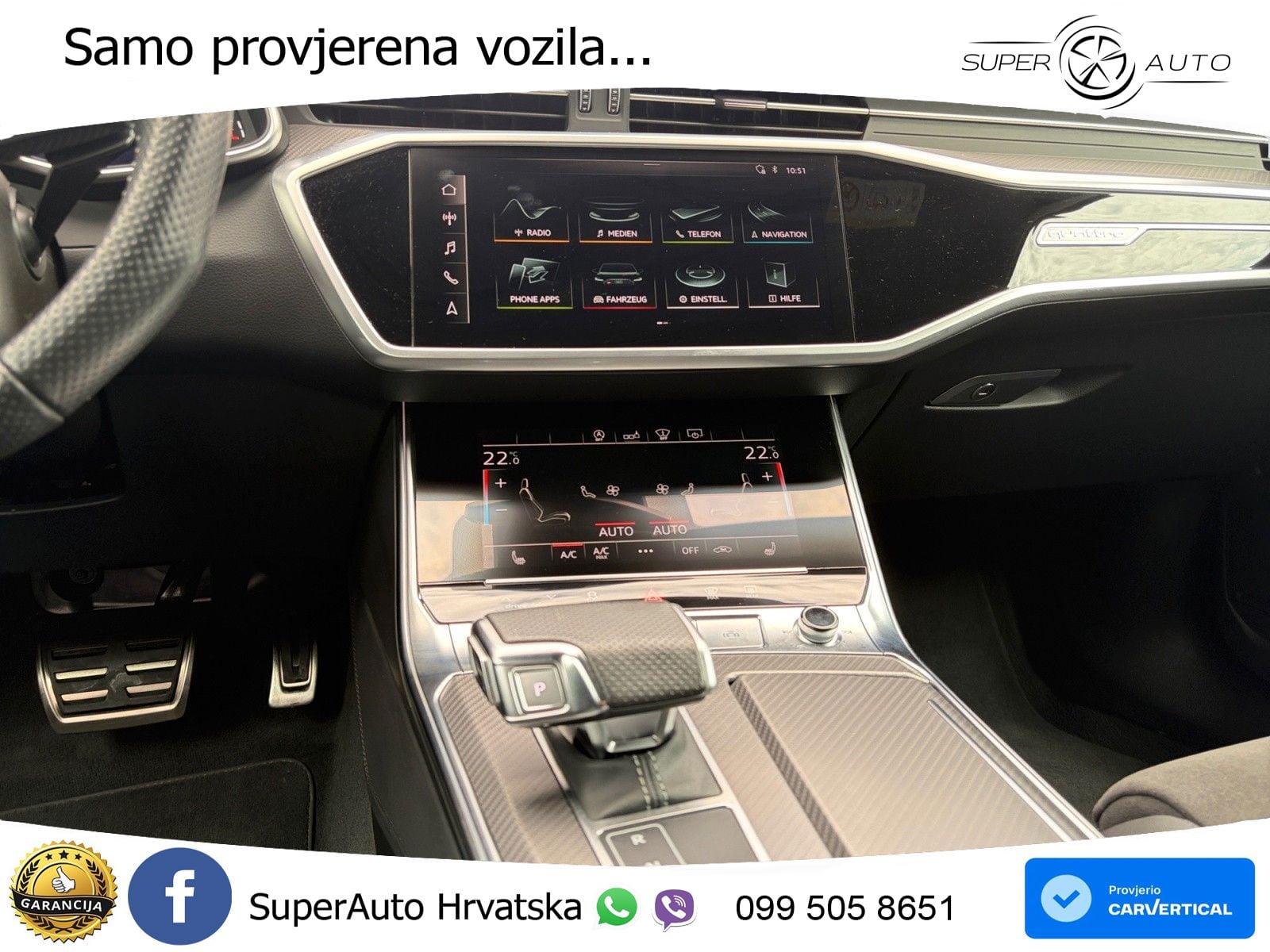 Audi RS6 Avant 4.0 TFSI V8 (600 KS) quattro Tiptronic LED+GR SJED+ACC