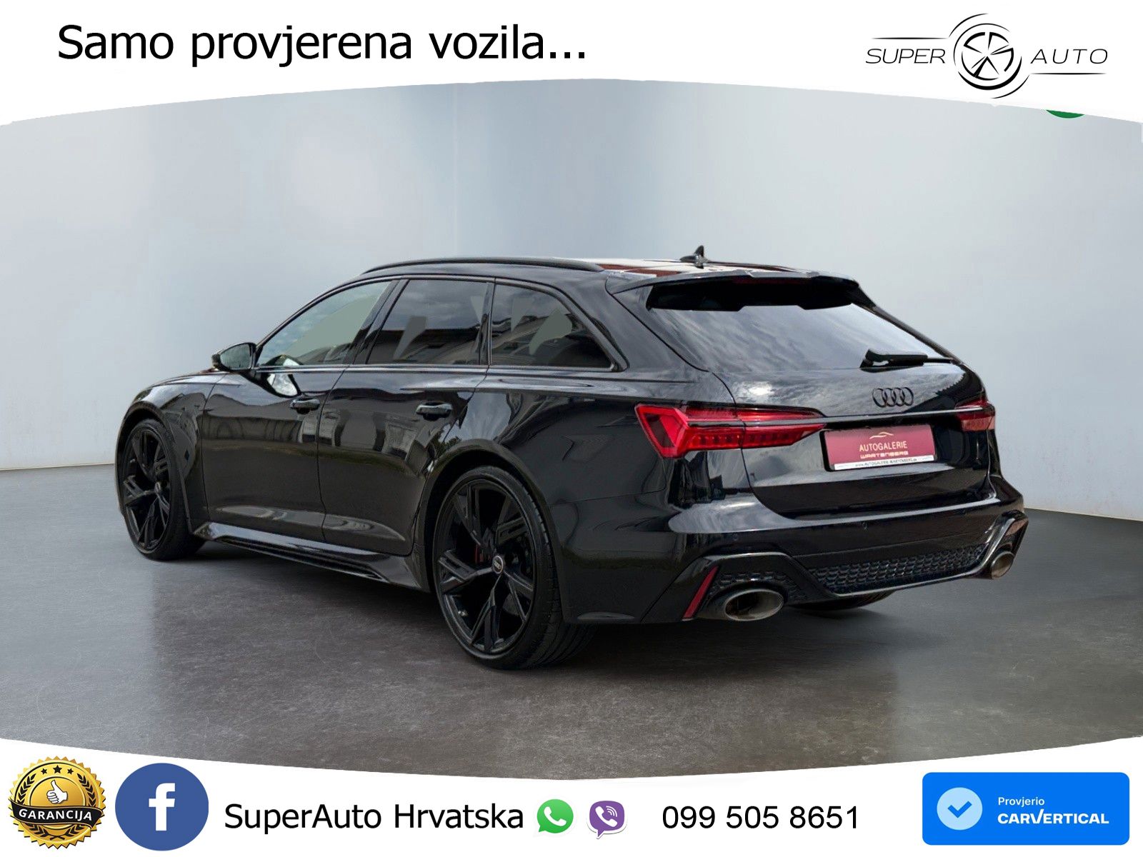 Audi RS6 Avant 4.0 TFSI V8 (600 KS) quattro Tiptronic LED+GR SJED+ACC