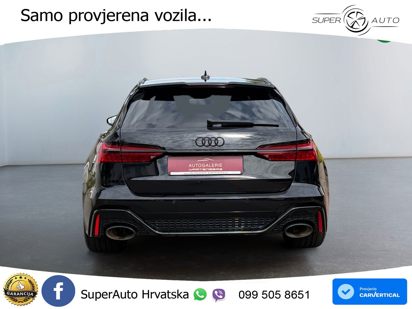 Audi RS6 Avant 4.0 TFSI V8 (600 KS) quattro Tiptronic LED+GR SJED+ACC