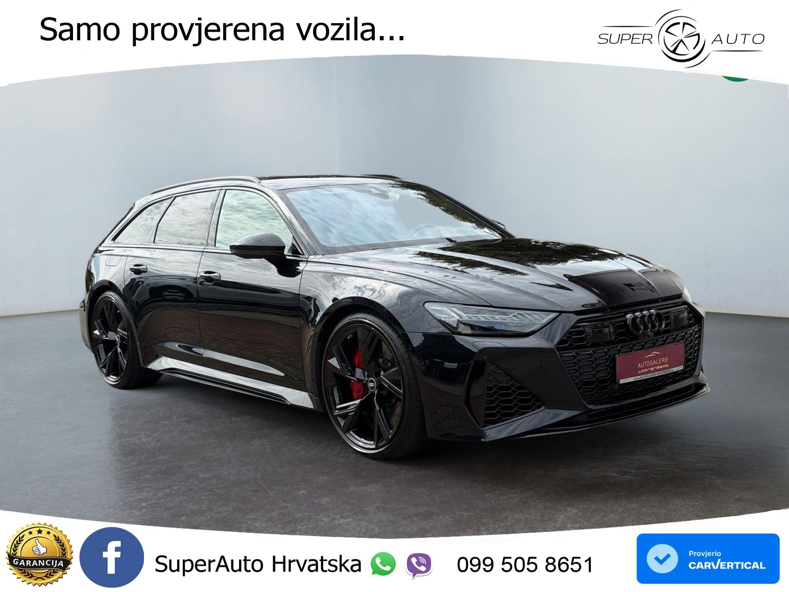Audi RS6 Avant 4.0 TFSI V8 (600 KS) quattro Tiptronic LED+GR SJED+ACC