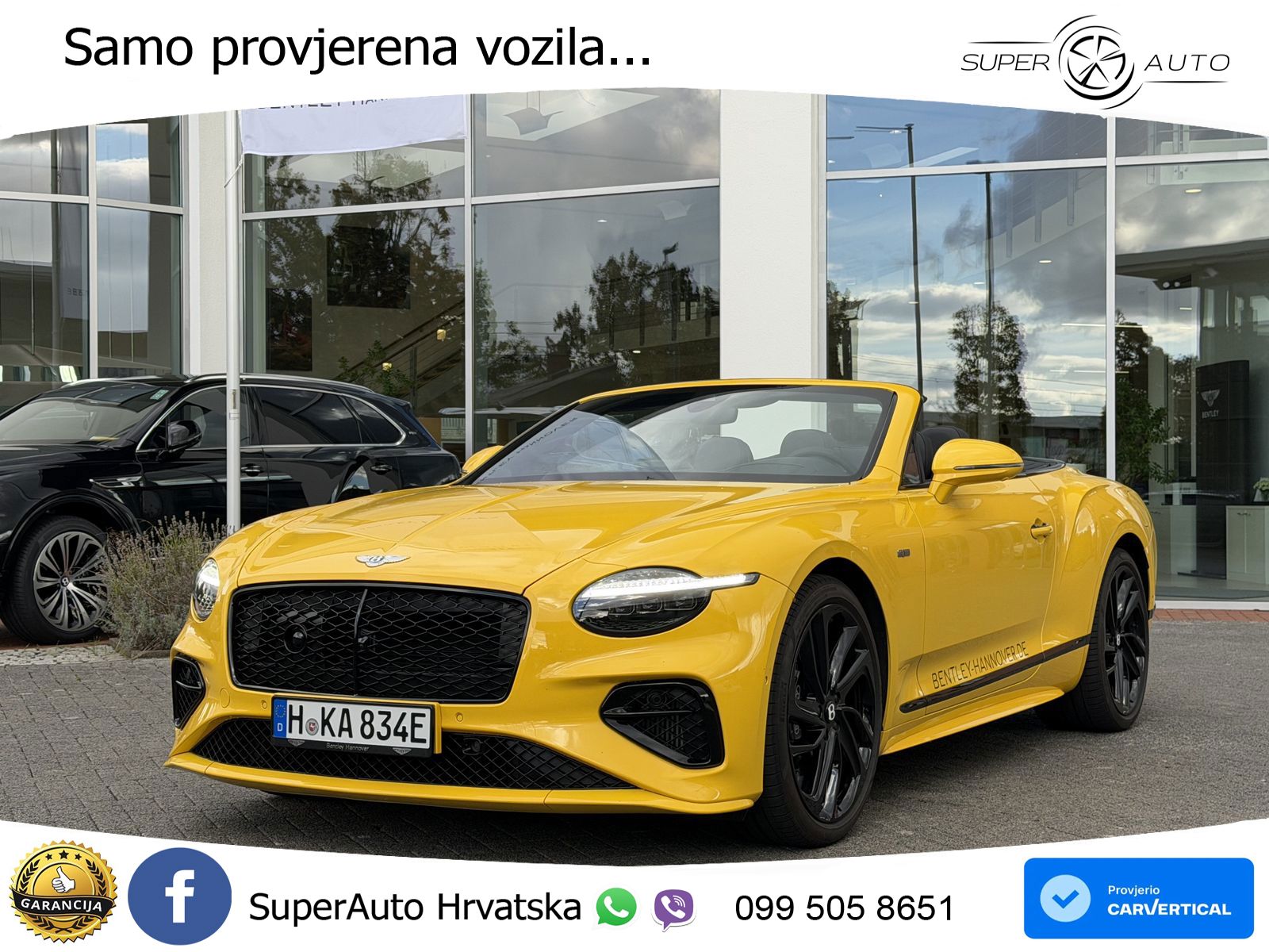 Bentley Continental GTC IV 4.0 V8 TFSi (782 KS) AWD DCT LED+GR SJED+ACC