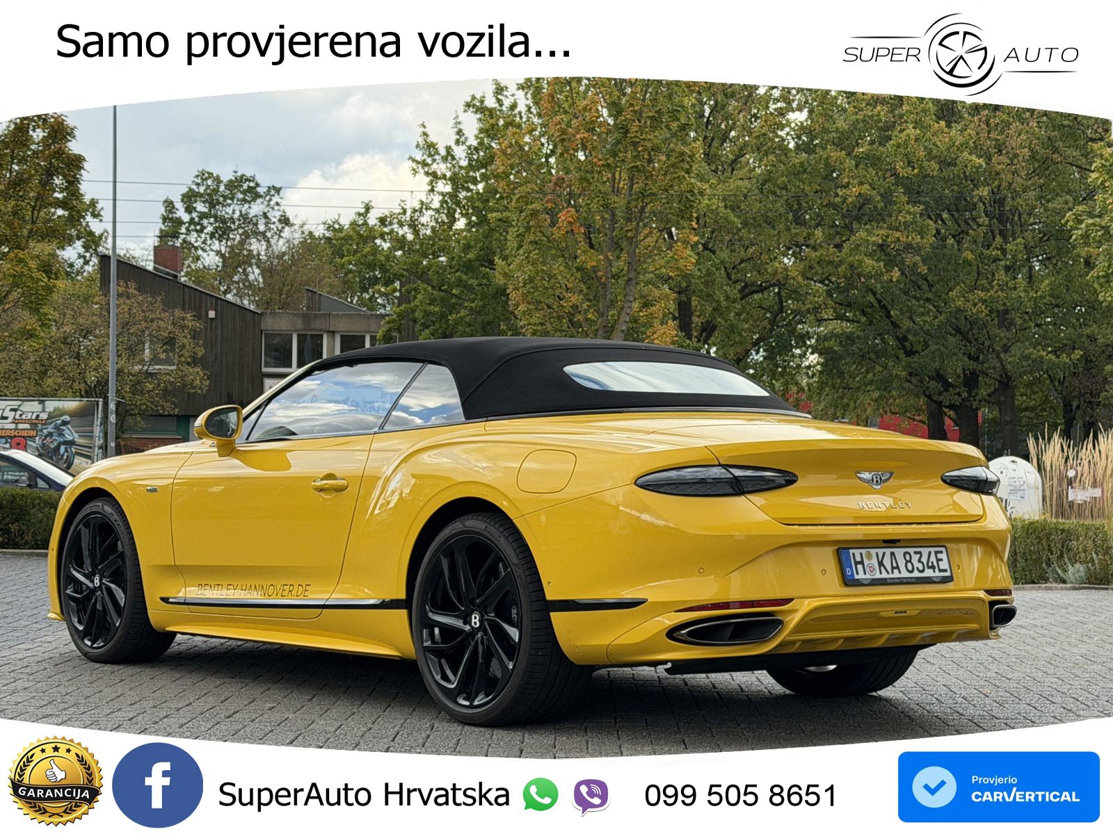Bentley Continental GTC IV 4.0 V8 TFSi (782 KS) AWD DCT LED+GR SJED+ACC