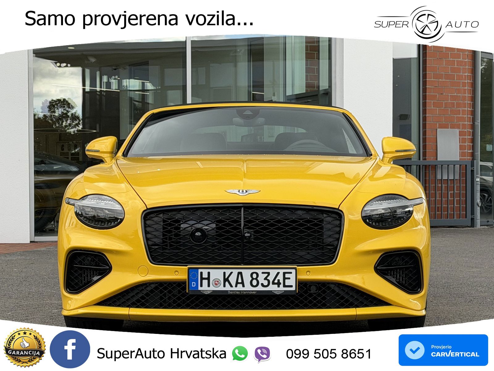Bentley Continental GTC IV 4.0 V8 TFSi (782 KS) AWD DCT LED+GR SJED+ACC