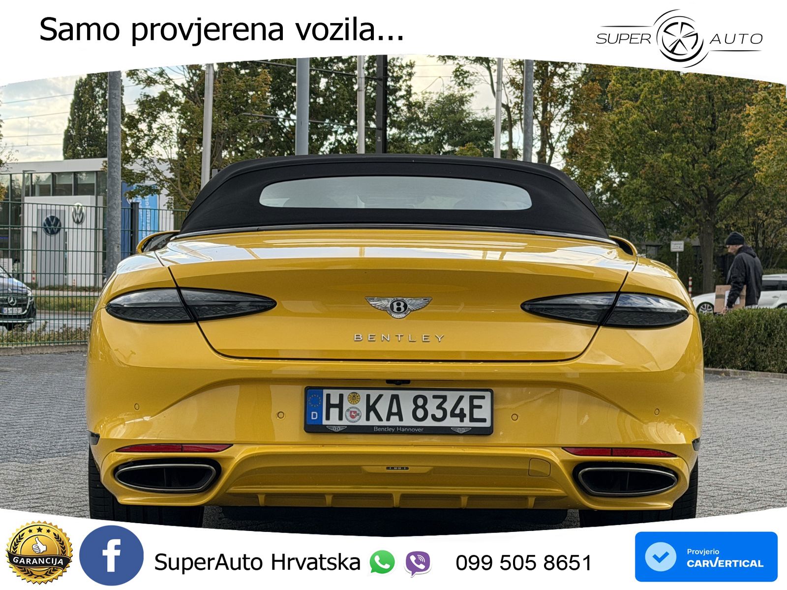 Bentley Continental GTC IV 4.0 V8 TFSi (782 KS) AWD DCT LED+GR SJED+ACC