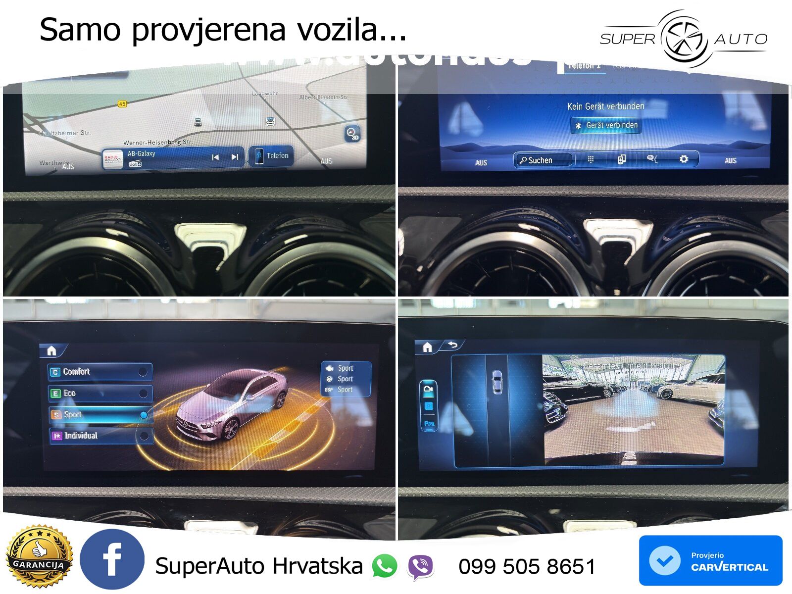 Mercedes-Benz A 200 7G-DCT LED+GR SJED+ACC