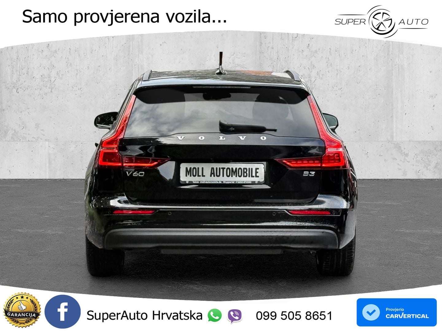 Volvo V60 2.0 B3 DCT LED+GR SJED+ACC