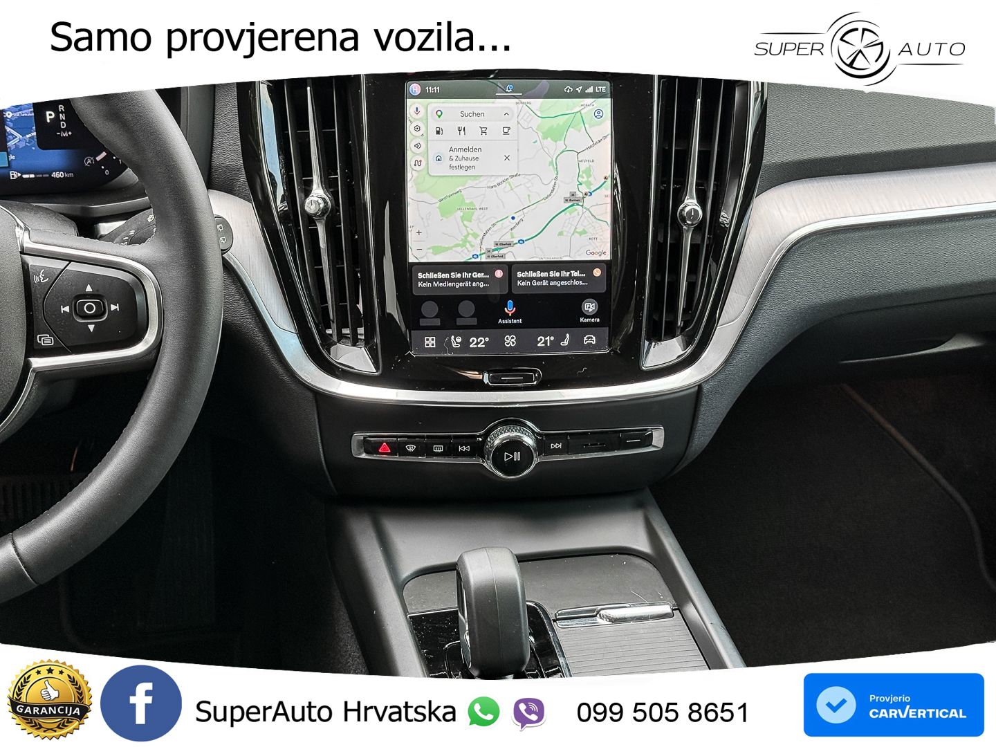 Volvo V60 2.0 B3 DCT LED+GR SJED+ACC