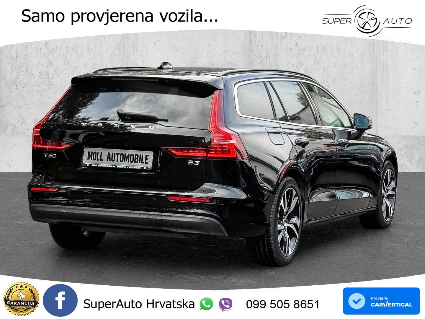 Volvo V60 2.0 B3 DCT LED+GR SJED+ACC