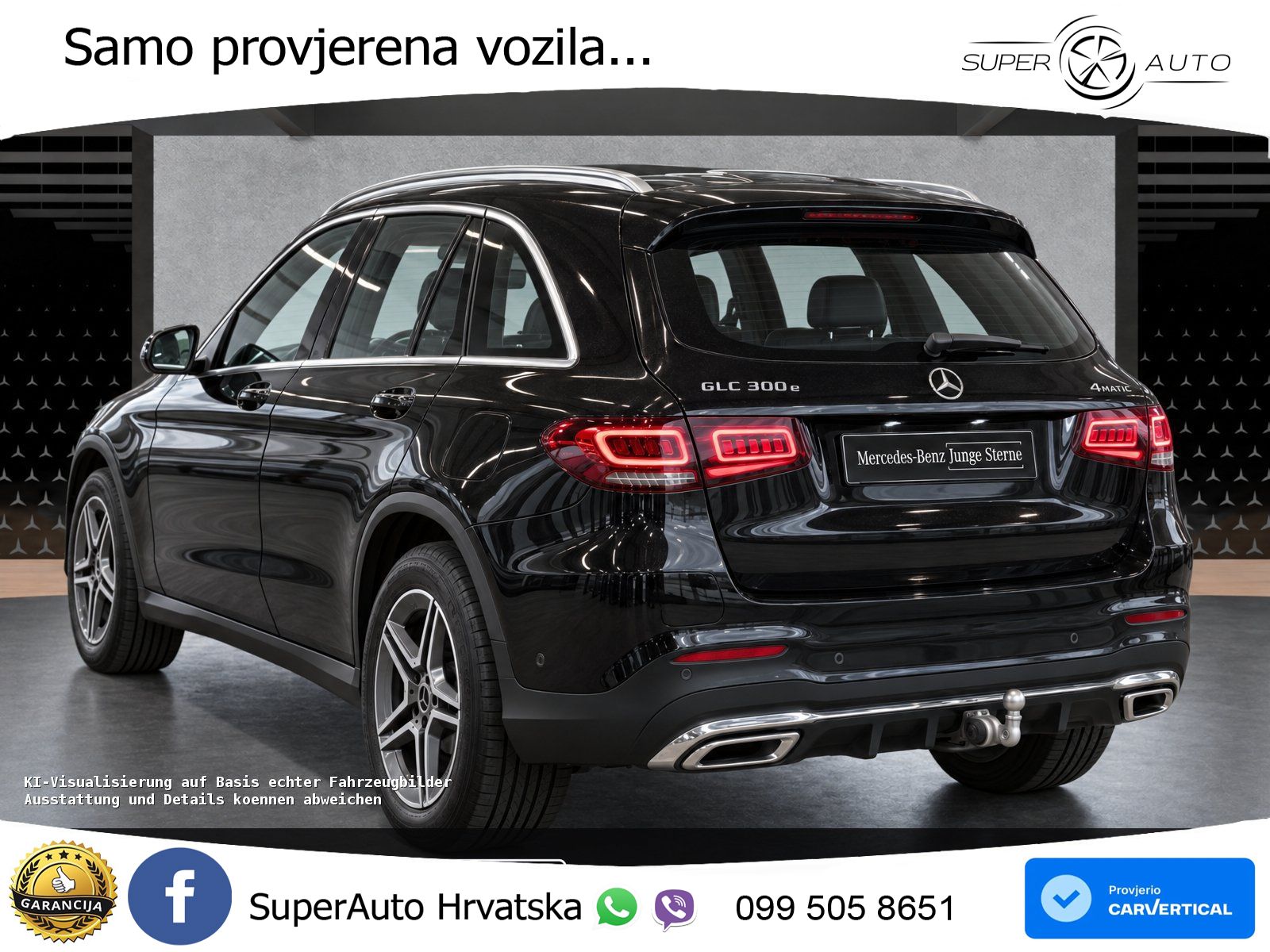 Mercedes GLC 300e (320 KS) 4MATIC 9G-TRONIC AMG LED+GR SJED+ACC