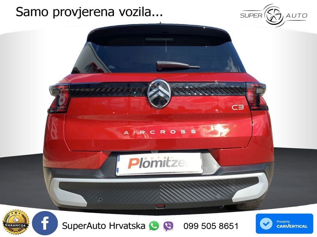Citroen C3 Aircross 1.2 PureTech (101 KS) PLUS