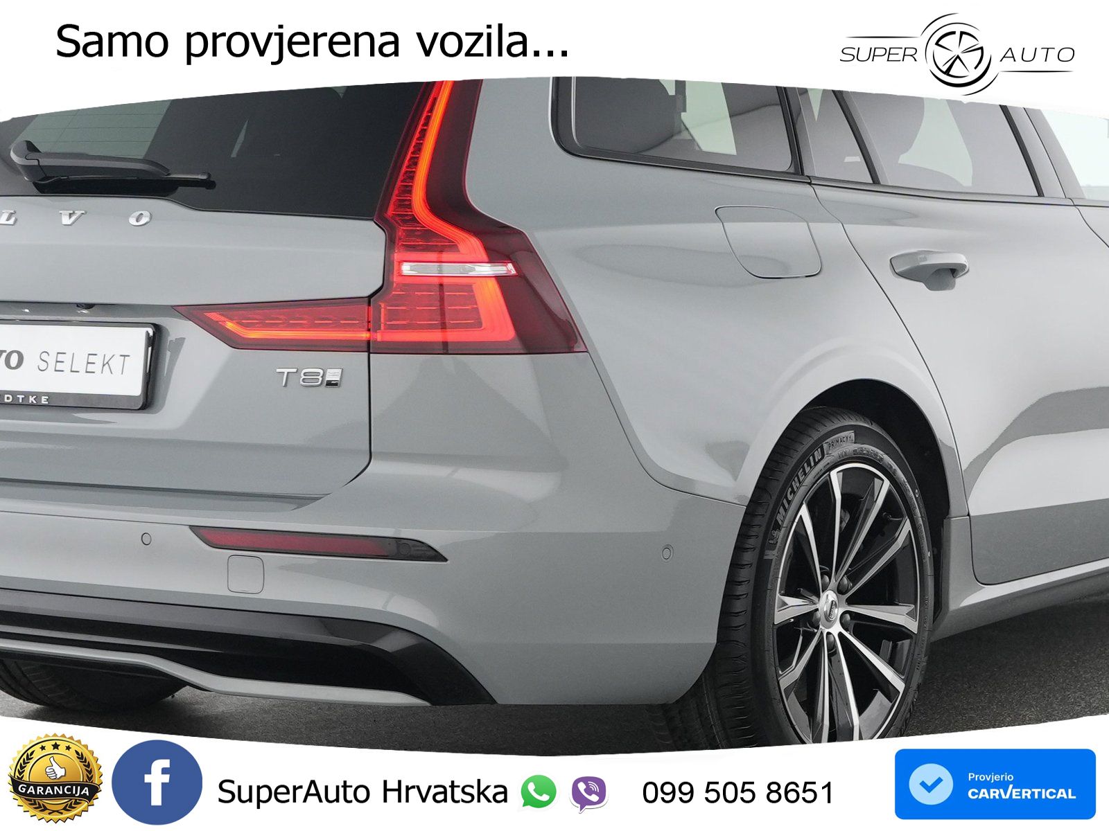 Volvo V60 2.0 T8 AWD Geartronic LED+GR SJED+ACC