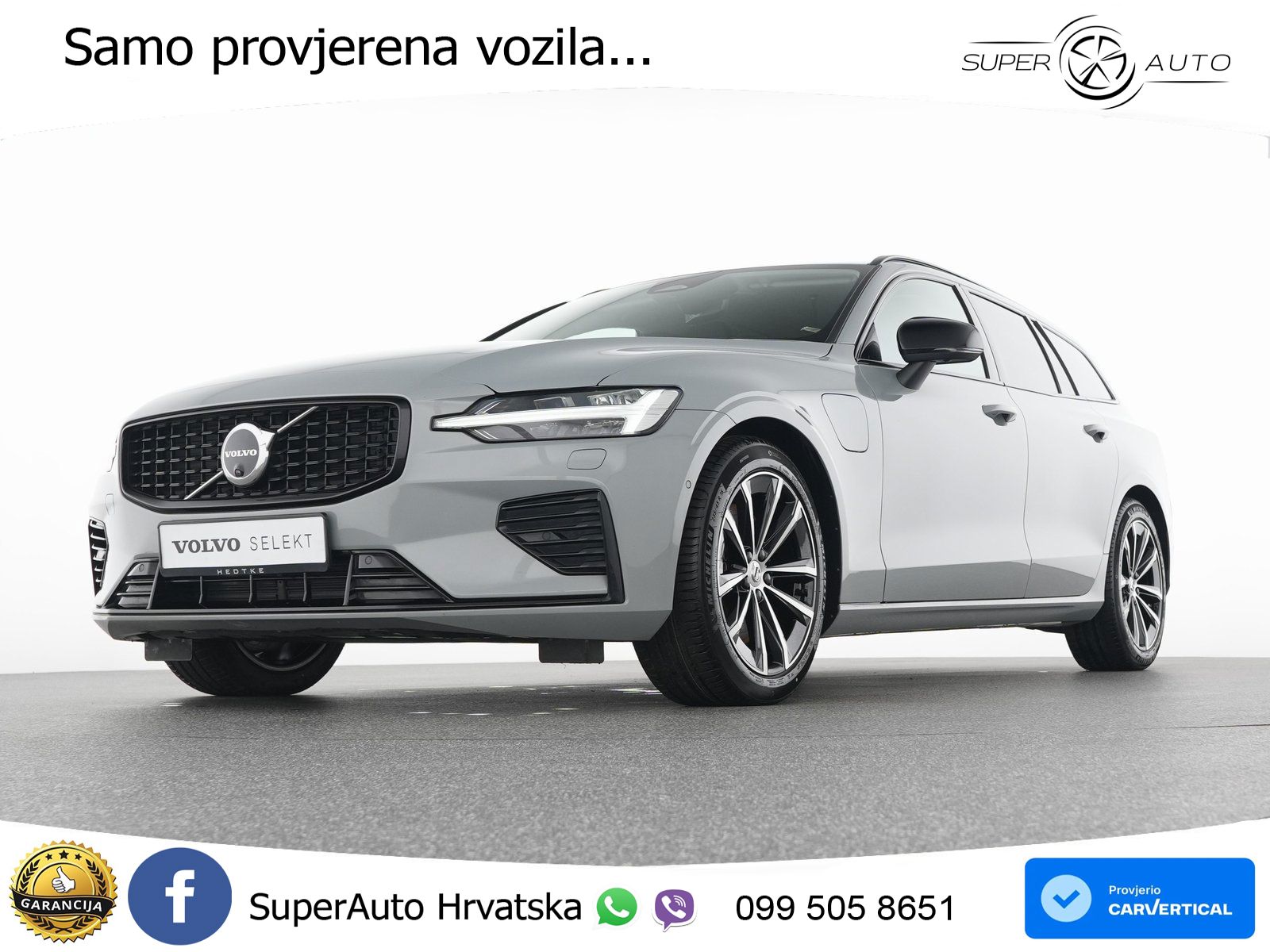 Volvo V60 2.0 T8 AWD Geartronic LED+GR SJED+ACC