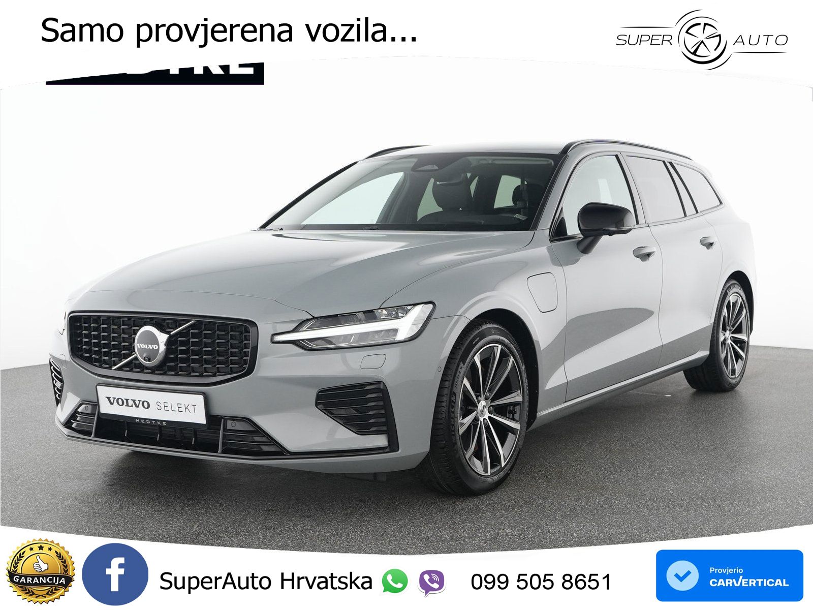 Volvo V60 2.0 T8 AWD Geartronic LED+GR SJED+ACC